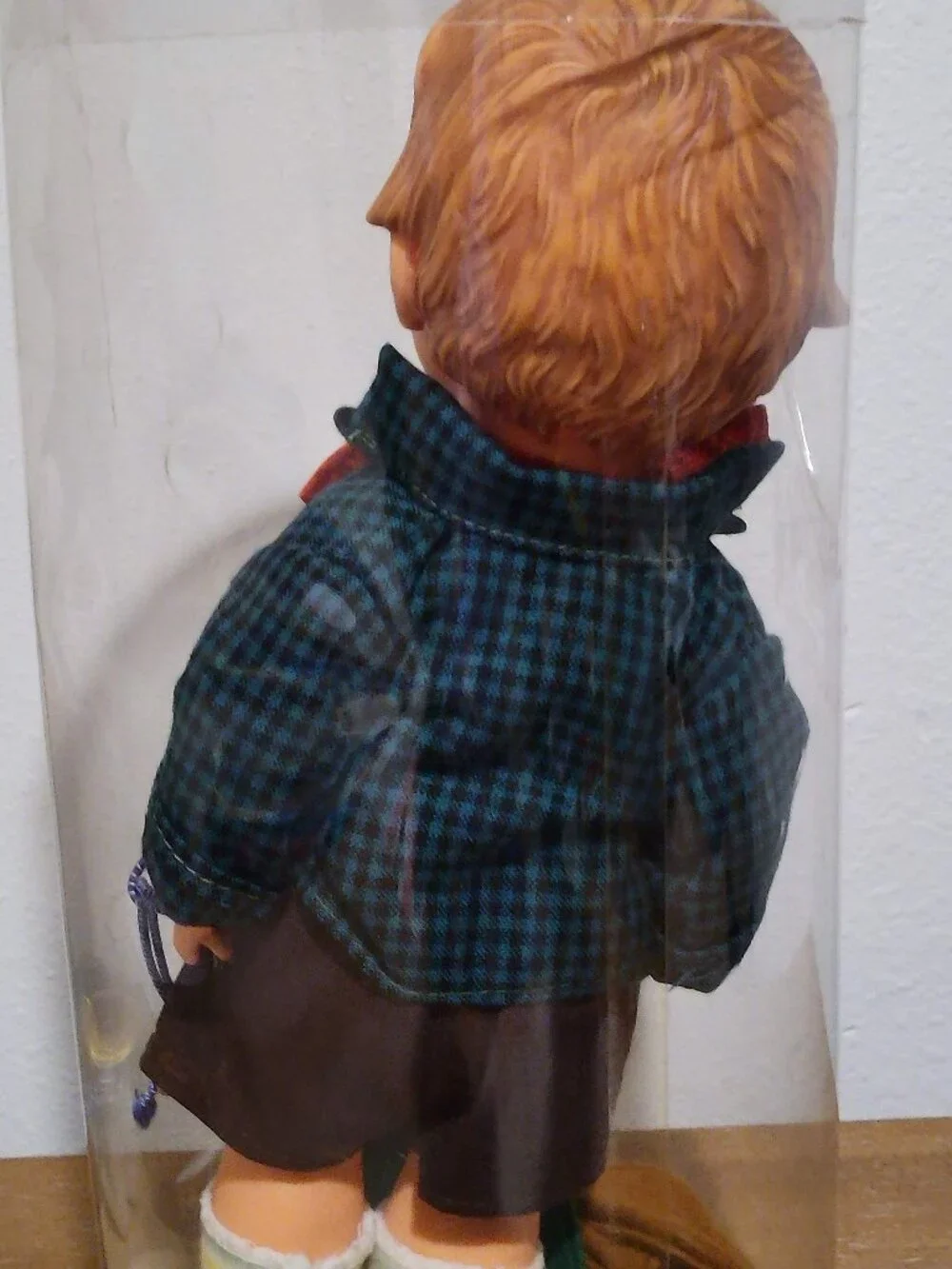 Girl and boy Gobel dolls in original containers